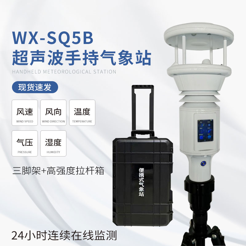 Handheld Smart Weather Station - a portable weather station for mobile observation